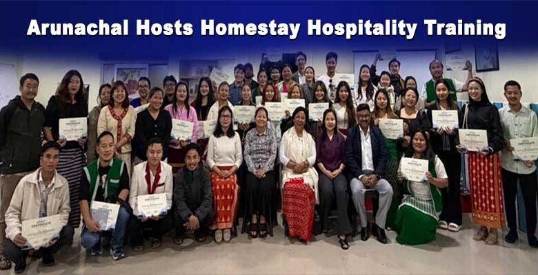 Arunachal Hosts Homestay Hospitality Training