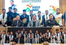 Arunachal Shines at Khelo India Tribal Games, CM Felicitates Winning State Contingent
