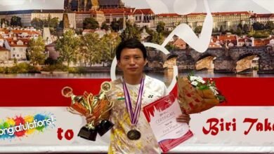 Arunachal: Biri Takar Wins Double Gold at Czechia Para Event
