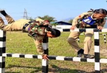 Arunachal: Cadets Trained in Military Skills at Doimukh
