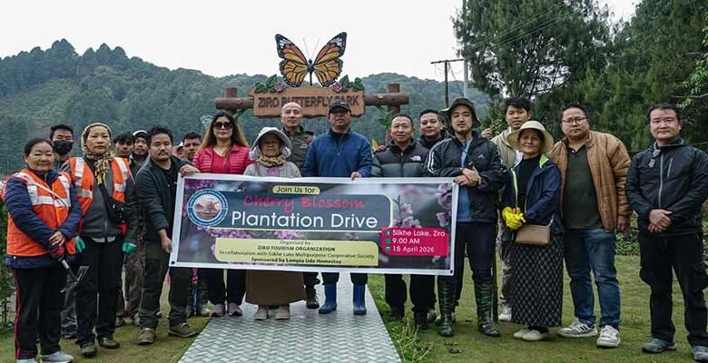 Arunachal: Cherry Blossom Drive Held in Ziro Valley