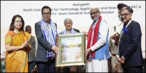 Chowna Mein Honoured with Brahmaputra Gaurav Samman