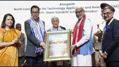 Chowna Mein Honoured with Brahmaputra Gaurav Samman