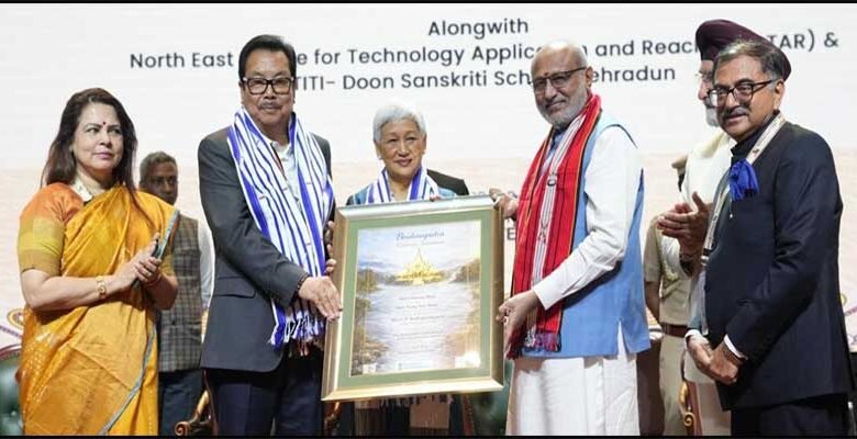 Chowna Mein Honoured with Brahmaputra Gaurav Samman