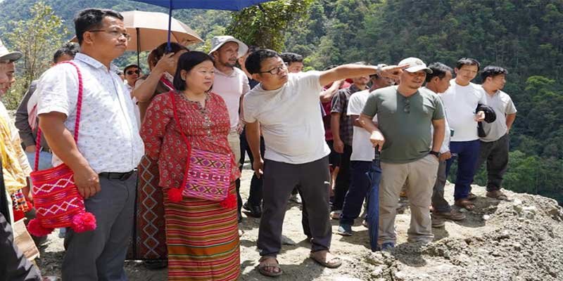 Arunachal: Dasanglu Pul Reviews Ampani Hydropower Project