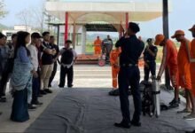 Arunachal: Disaster Training for RGU Students at NDRF Campus