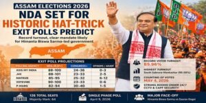 Exit Polls Predict Big Win for NDA in Assam