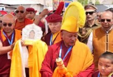 Holy Buddha Relics Arrive in Leh Amid Fervour