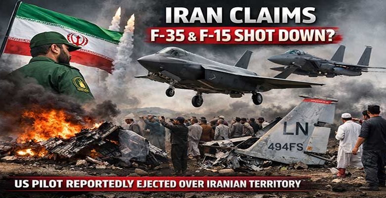 Iran Claims Downing of US F-35, F-15 Jets