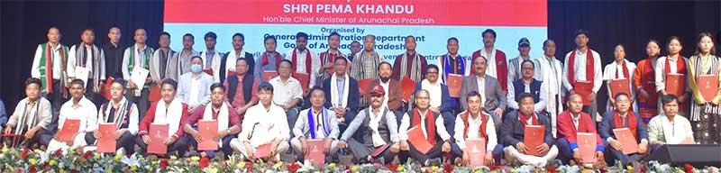 Arunachal: Khandu Hands Over Appointment Letters to 461 Candidates