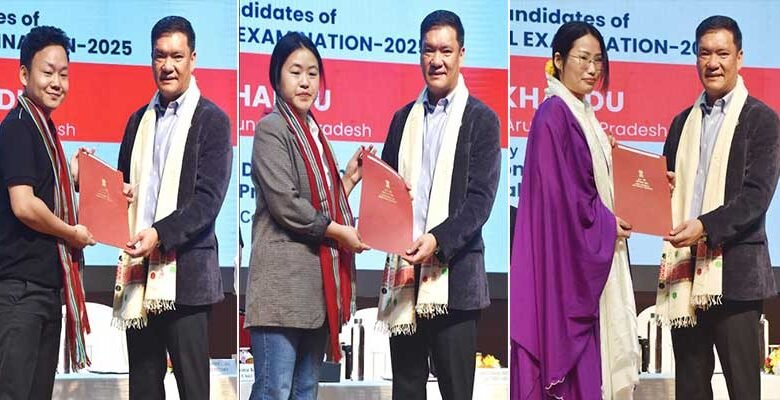 Arunachal: Khandu Hands Over Appointment Letters to 461 Candidates