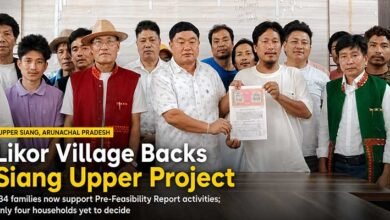 Likor Village Backs Siang Project PFR Activities