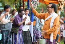 Maha Sangken Festival Celebrated in Namsai