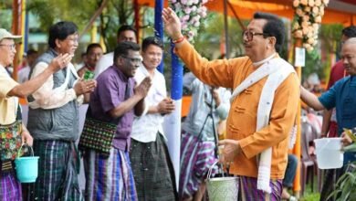 Maha Sangken Festival Celebrated in Namsai