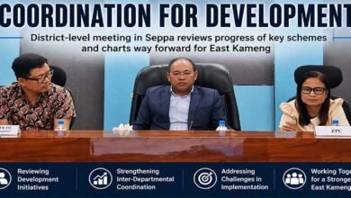 Arunachal: Mama Natung Chairs Key Coordination Meet in Seppa