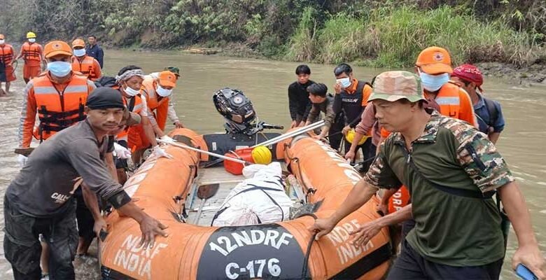 NDRF, SDRF Complete Rescue in Khonsa, Body Recovered