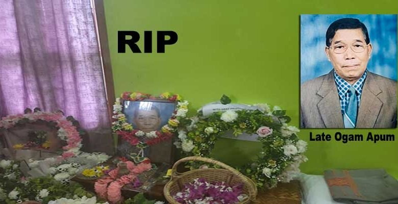 Arunachal Bids Farewell to Pioneer Engineer Ogam Apum