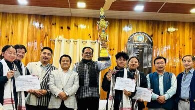 Arunachal: RGU Felicitates Medal Winners in Karate Championships