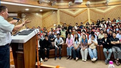 Arunachal: Robin Hibu Inspires Students at RGU Event