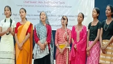 Arunachal: Tezu Hosts Patriotic Song Contest in Capt.’s Memory