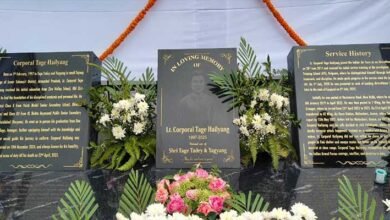 Arunachal: Ziro Valley Pays Tribute to Corporal Tage Hailyang
