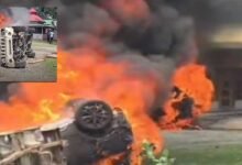 Assam: Violence Erupts at Runikata Forest Office, Vehicles Torched, Police Fire in Air