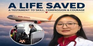 Manipur Doctor Heroically Saves 21-Year-Old Passenger Mid-Air on Tokyo-Delhi Flight