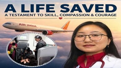 Manipur Doctor Heroically Saves 21-Year-Old Passenger Mid-Air on Tokyo-Delhi Flight