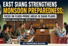 Arunachal: East Siang Steps Up Monsoon Preparedness