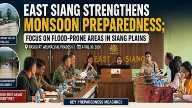 Arunachal: East Siang Steps Up Monsoon Preparedness