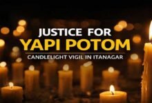 Arunachal: Candlelight Vigil Planned for Teacher Yapi Potom