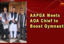 Arunachal: AAPGA Meets AOA Chief to Boost Gymnastics