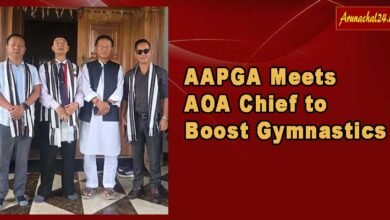 Arunachal: AAPGA Meets AOA Chief to Boost Gymnastics