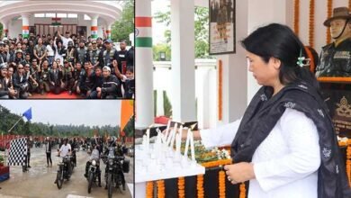 Assam Rifles Organises Bike Rally, Cultural Evening to Honour Hav Hangpan Dada