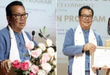 Chowna Mein Felicitates Meritorious Students, Emphasises Education and Cultural Preservation
