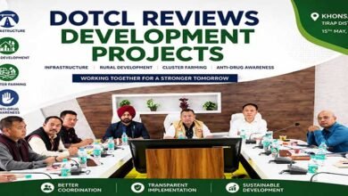 Arunachal: DoTCL Reviews Development Projects and Welfare Schemes in Tirap