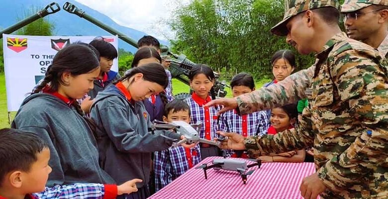 Arunachal: Drone Demo Held at KV Tuting on Op Sindoor