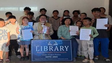 Arunachal: Eingko Foundation Organises Story Reading Session for Children in Ziro