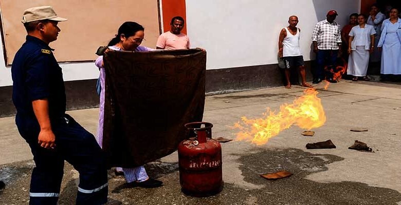 Arunachal: Fire Safety Mock Drill Conducted at Seppa Hospital