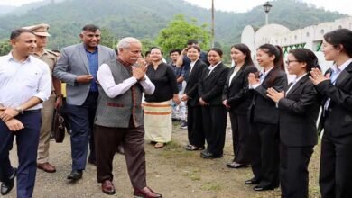 Arunachal: Governor KT Parnaik Visits Jarbom Gamlin Government Law College in Jote