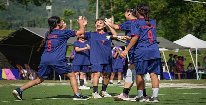 Hangpan Dada Memorial Trophy 2026 Volleyball Matches Conclude as Football Quarter Finals Begin on Day 6