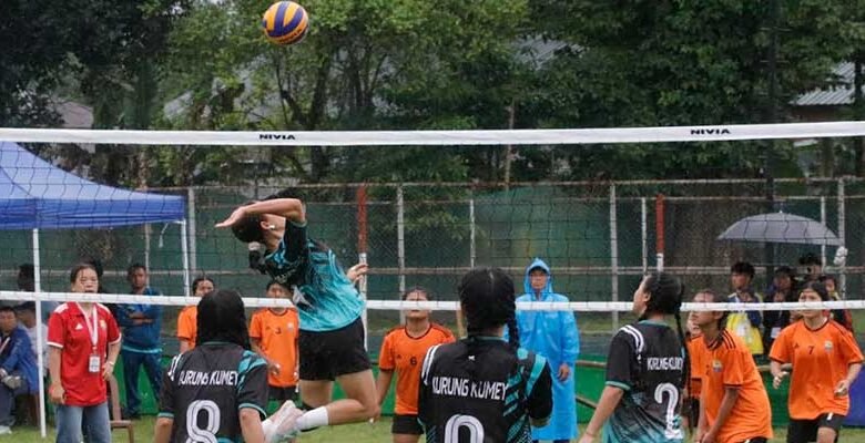 Hangpan Dada Memorial Trophy Witnesses Intense Football and Volleyball Action on Day-2