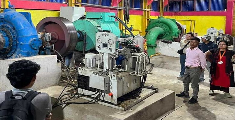 Himalayan University Civil Engineering Students Visit Mai-I and Mai-II Hydroelectric Projects