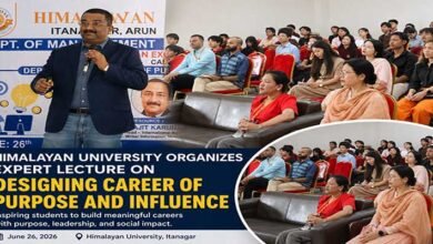 Himalayan University Hosts Expert Lecture on Purpose-Driven Careers