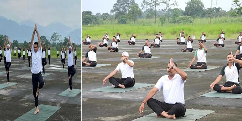 Indian Army Conducts Yoga Session at Sigar Ahead of International Yoga Day