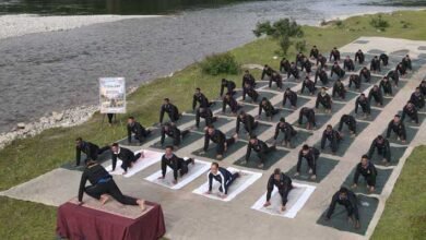 Indian Army Conducts Yoga Sessions in Menchuka and Manigong Ahead of International Yoga Day