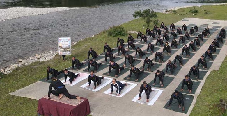 Indian Army Conducts Yoga Sessions in Menchuka and Manigong Ahead of International Yoga Day