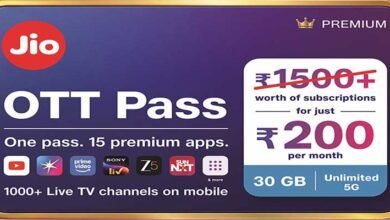 Jio Launches ₹200 OTT Pass With 15 Streaming Apps and Unlimited 5G
