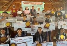 Arunachal: Meritorious Students Felicitated in Papum Pare