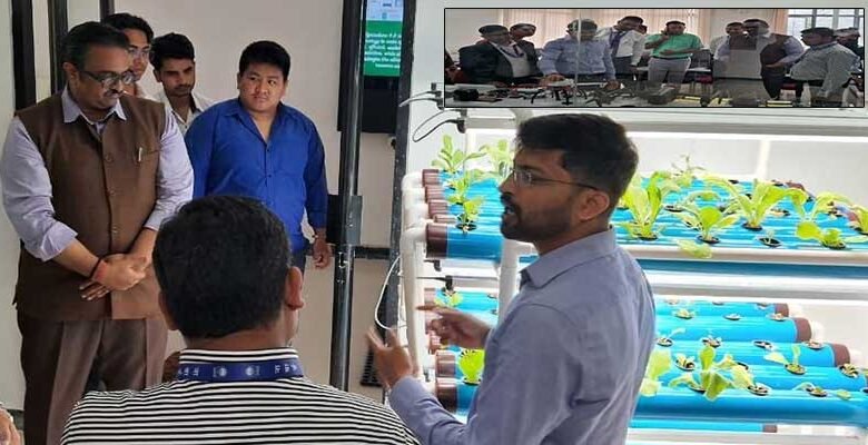 Arunachal: NABARD Assesses Agriculture 4.0, Drone Innovation at Pasighat College